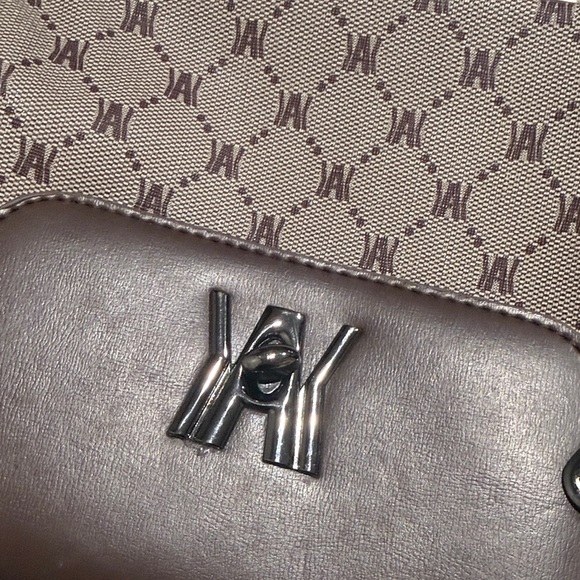 Chocolate Monogram Mini Top-Handle Crossbody - Picture 14 of 15